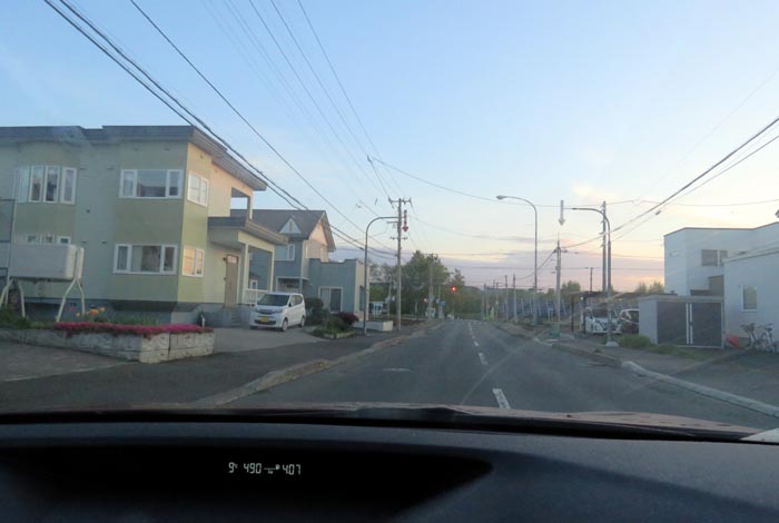 webnews今朝の北見/西5号線、南岸通りの交差点