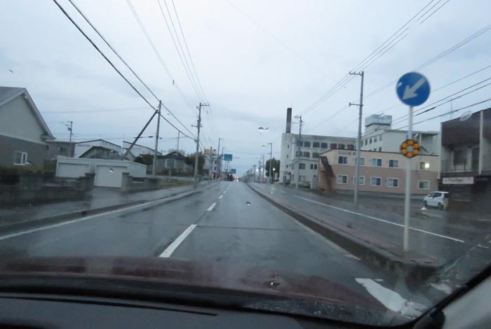 webnews今朝の北見/とん田通り、南大通り交差点から国道39号方向