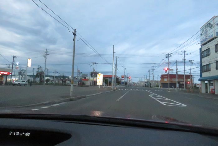 webnews今朝の北見/とん田通り、南大通り交差点
