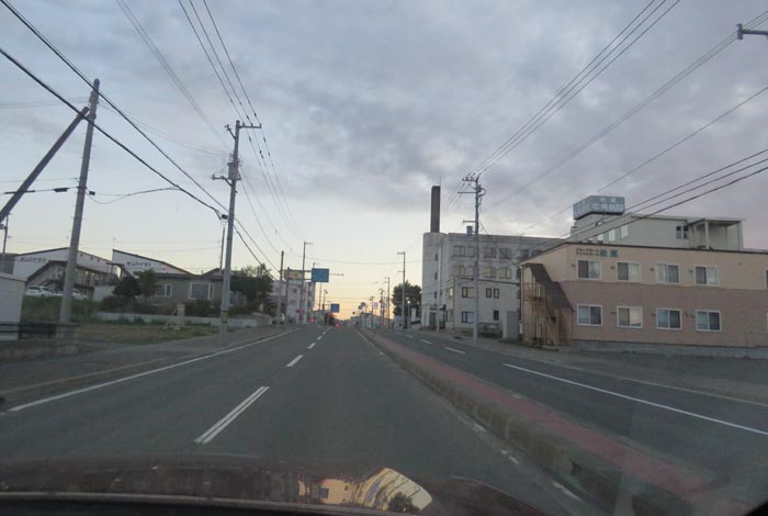 webnews今朝の北見/とん田通り、南大通り交差点から国道39号方向