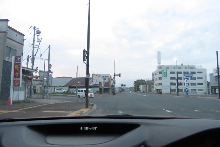 webnews今朝の北見/本町の北4条通り交差点