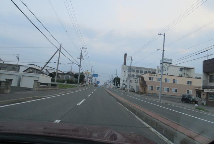 webnews今朝の北見/とん田通り、南大通り交差点から国道39号方向