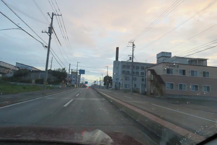 webnews今朝の北見/とん田通り、南大通り交差点から国道39号方向
