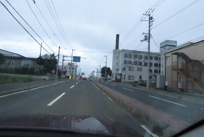 webnews今朝の北見/とん田通り、南大通り交差点から国道39号方向