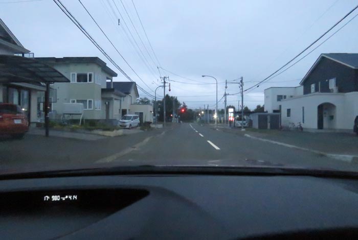 webnews今朝の北見/西5号線、南岸通りの交差点