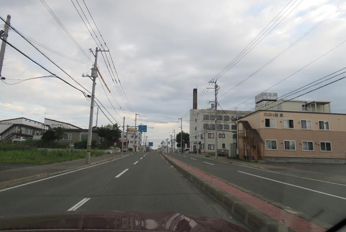 webnews今朝の北見/とん田通り、南大通り交差点から国道39号方向