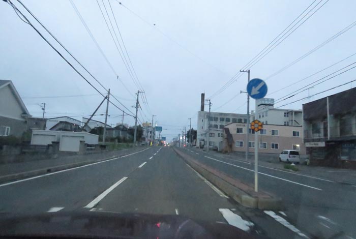 webnews今朝の北見/とん田通り、南大通り交差点から国道39号方向