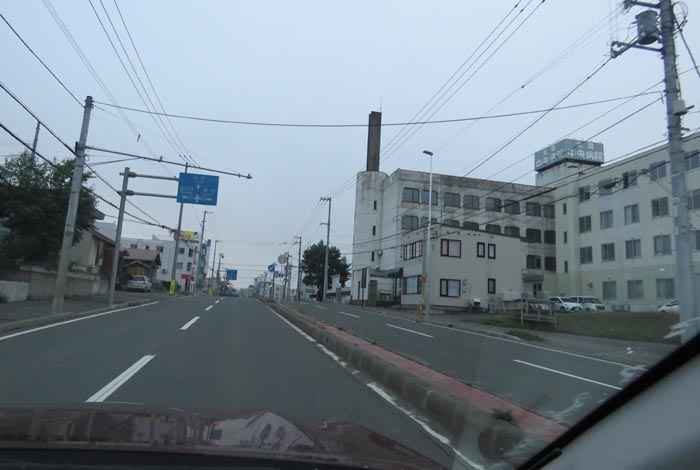 webnews今朝の北見/とん田通り、南大通り交差点から国道39号方向