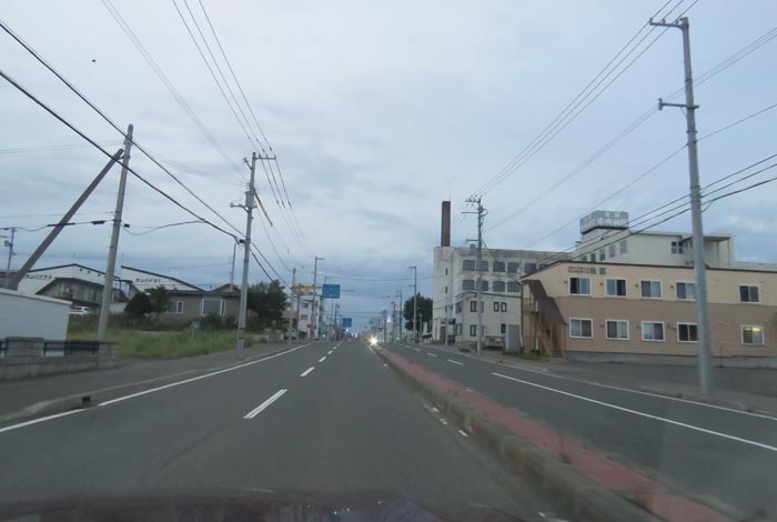 webnews今朝の北見/とん田通り、南大通り交差点から国道39号方向