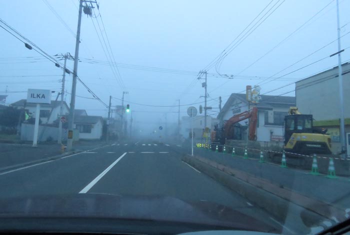 webnews今朝の北見/とん田通り、南大通り交差点から国道39号方向
