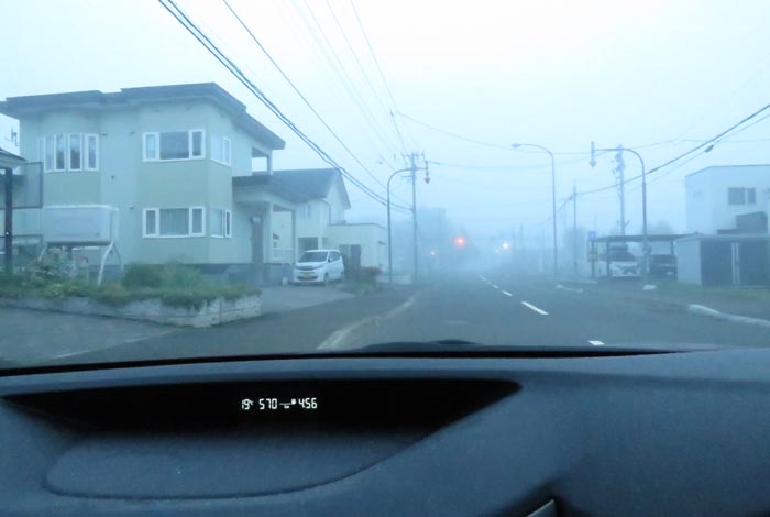 webnews今朝の北見/西5号線、南岸通りの交差点