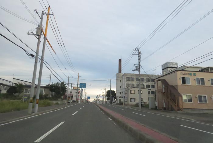 webnews今朝の北見/とん田通り、南大通り交差点から国道39号方向