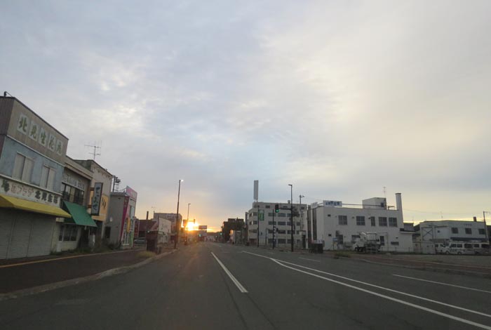 webnews今朝の北見/本町の北4条通り交差点