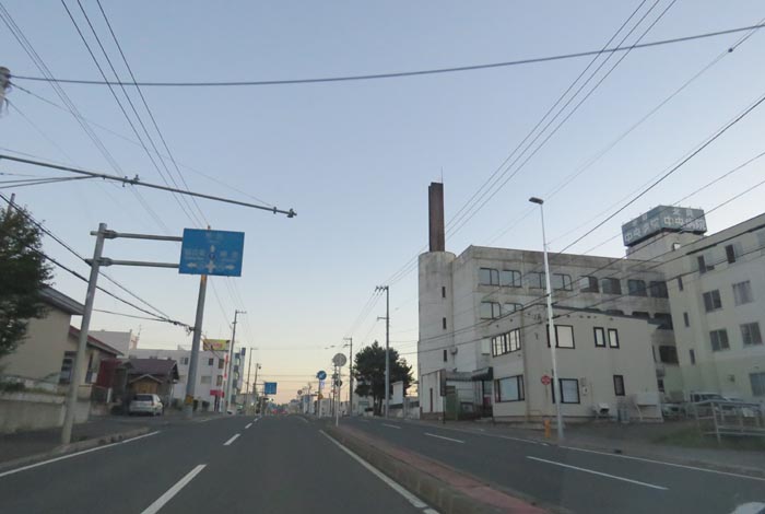 webnews今朝の北見/とん田通り、南大通り交差点から国道39号方向