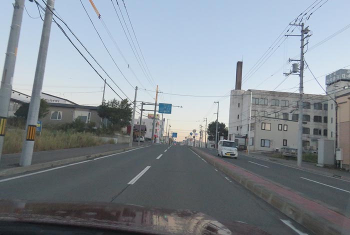webnews今朝の北見/とん田通り、南大通り交差点から国道39号方向