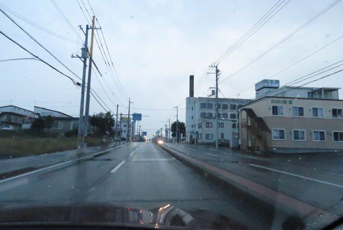 webnews今朝の北見/とん田通り、南大通り交差点から国道39号方向