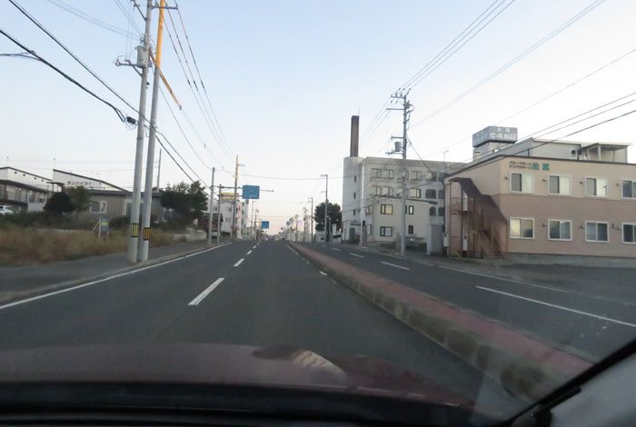 webnews今朝の北見/とん田通り、南大通り交差点から国道39号方向