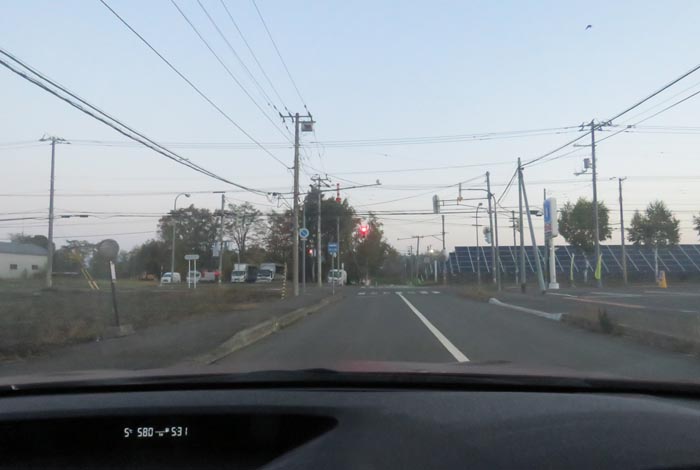 webnews今朝の北見/西5号線、南岸通りの交差点