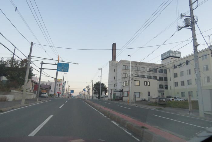 webnews今朝の北見/とん田通り、南大通り交差点から国道39号方向