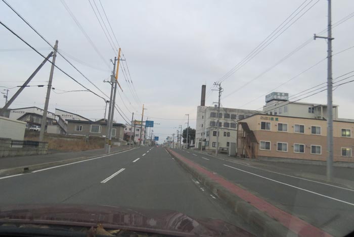 webnews今朝の北見/とん田通り、南大通り交差点から国道39号方向
