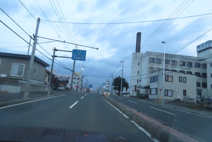 webnews今朝の北見/とん田通り、南大通り交差点から国道39号方向