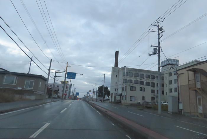 webnews今朝の北見/とん田通り、南大通り交差点から国道39号方向