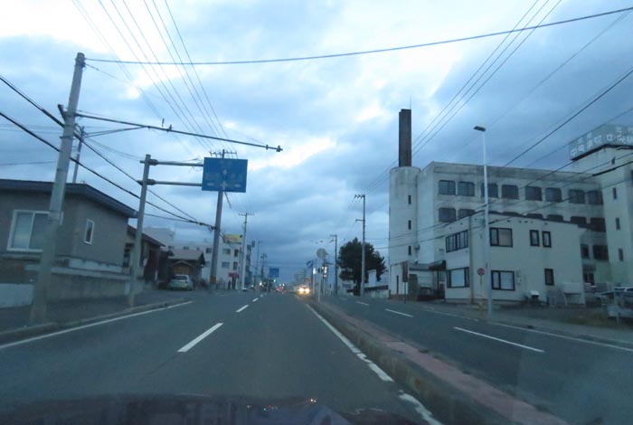 webnews今朝の北見/とん田通り、南大通り交差点から国道39号方向