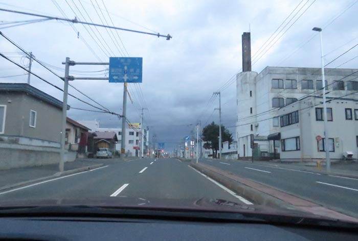 webnews今朝の北見/とん田通り、南大通り交差点から国道39号方向