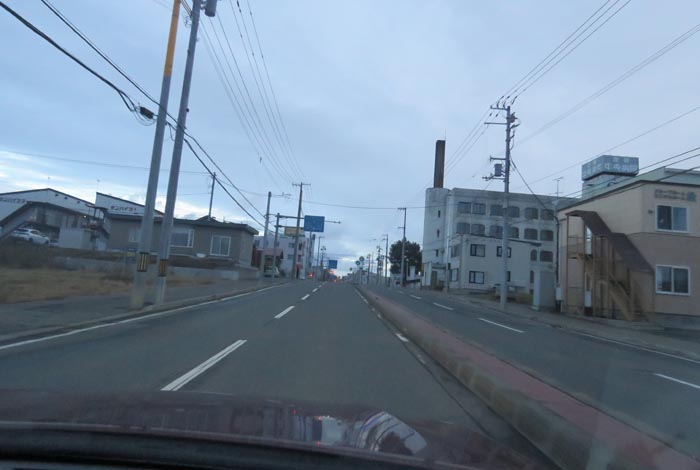 webnews今朝の北見/とん田通り、南大通り交差点から国道39号方向
