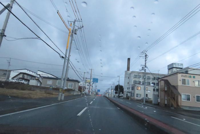 webnews今朝の北見/とん田通り、南大通り交差点から国道39号方向