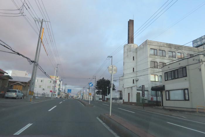 webnews今朝の北見/とん田通り、南大通り交差点から国道39号方向