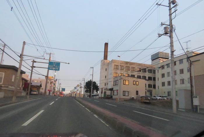 webnews今朝の北見/とん田通り、南大通り交差点から国道39号方向