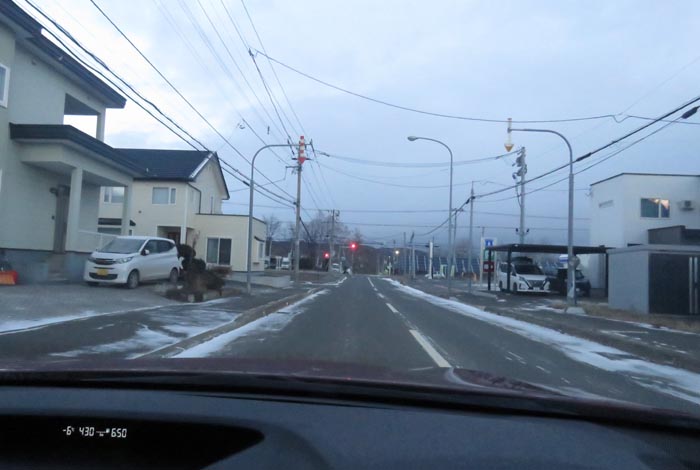 webnews今朝の北見/西5号線、南岸通りの交差点
