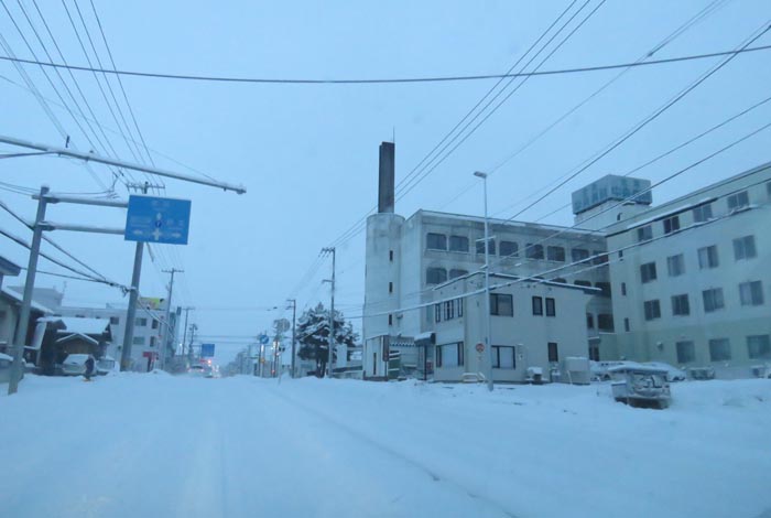webnews今朝の北見/とん田通り、南大通り交差点から国道39号方向