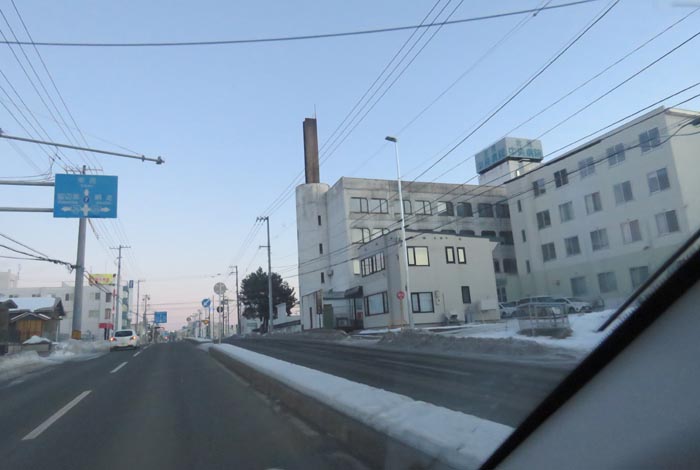 webnews今朝の北見/とん田通り、南大通り交差点から国道39号方向