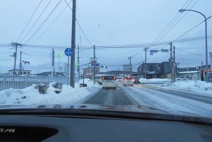 webnews今朝の北見/野付牛自動車学校前