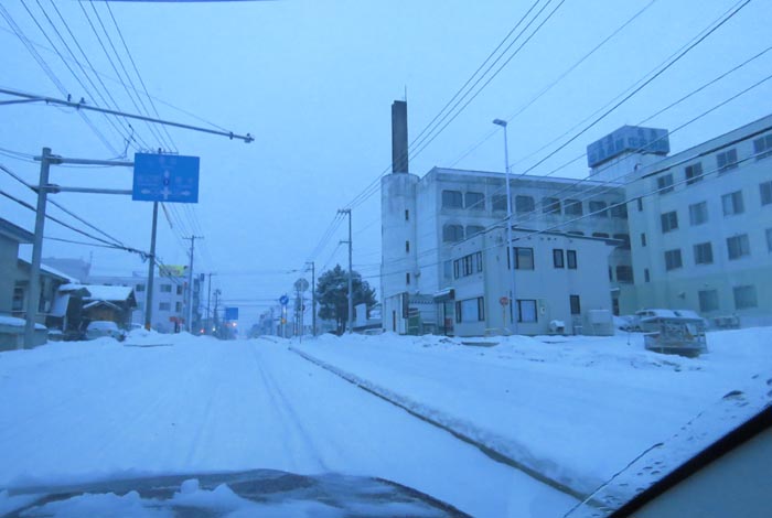 webnews今朝の北見/とん田通り、南大通り交差点から国道39号方向