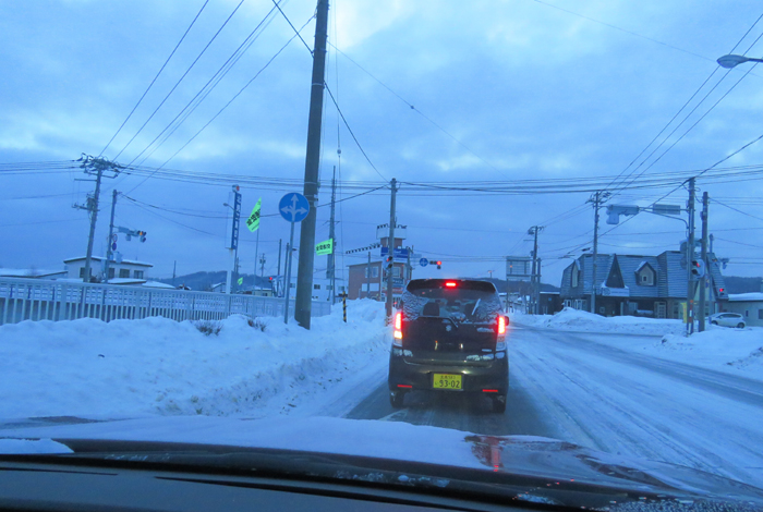 webnews今朝の北見/野付牛自動車学校前