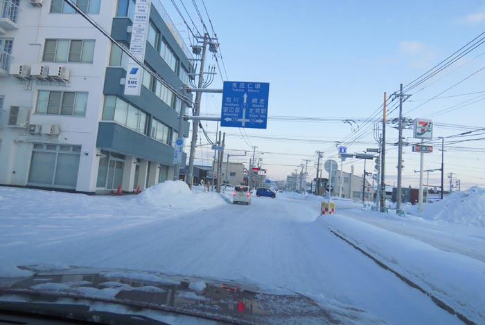 webnews今朝の北見/とん田通り、国道39号交差点