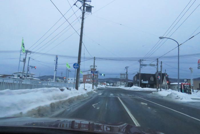 webnews今朝の北見/野付牛自動車学校前