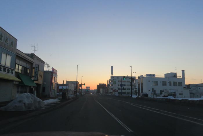 webnews今朝の北見/本町の北4条通り交差点