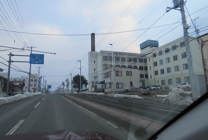webnews今朝の北見/とん田通り、南大通り交差点から国道39号方向