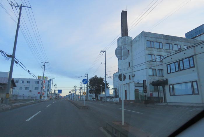 webnews今朝の北見/とん田通り、南大通り交差点から国道39号方向