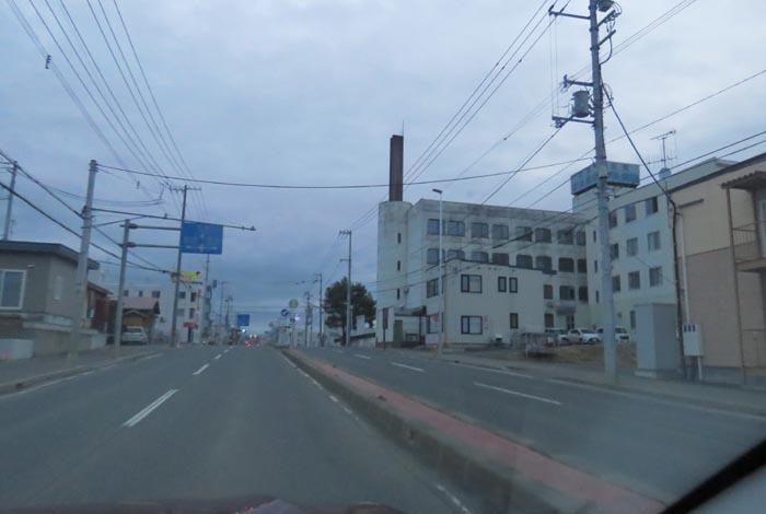 webnews今朝の北見/とん田通り、南大通り交差点から国道39号方向