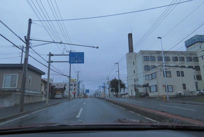 webnews今朝の北見/とん田通り、南大通り交差点から国道39号方向