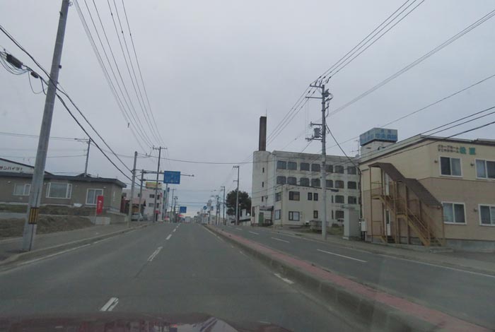 webnews今朝の北見/とん田通り、南大通り交差点から国道39号方向