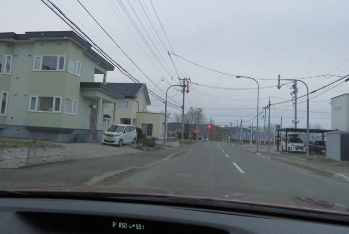 webnews今朝の北見/西5号線、南岸通りの交差点