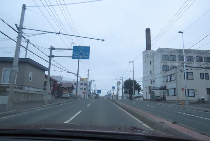 webnews今朝の北見/とん田通り、南大通り交差点から国道39号方向