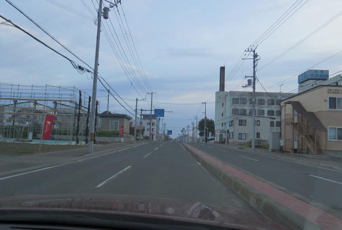 webnews今朝の北見/とん田通り、南大通り交差点から国道39号方向