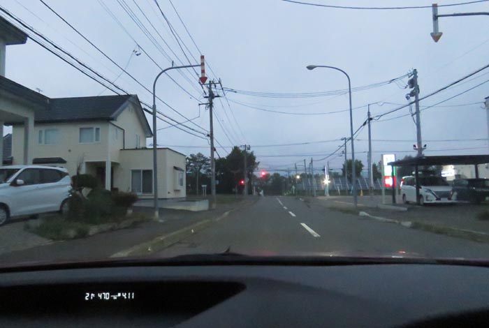 webnews今朝の北見/西5号線、南岸通りの交差点